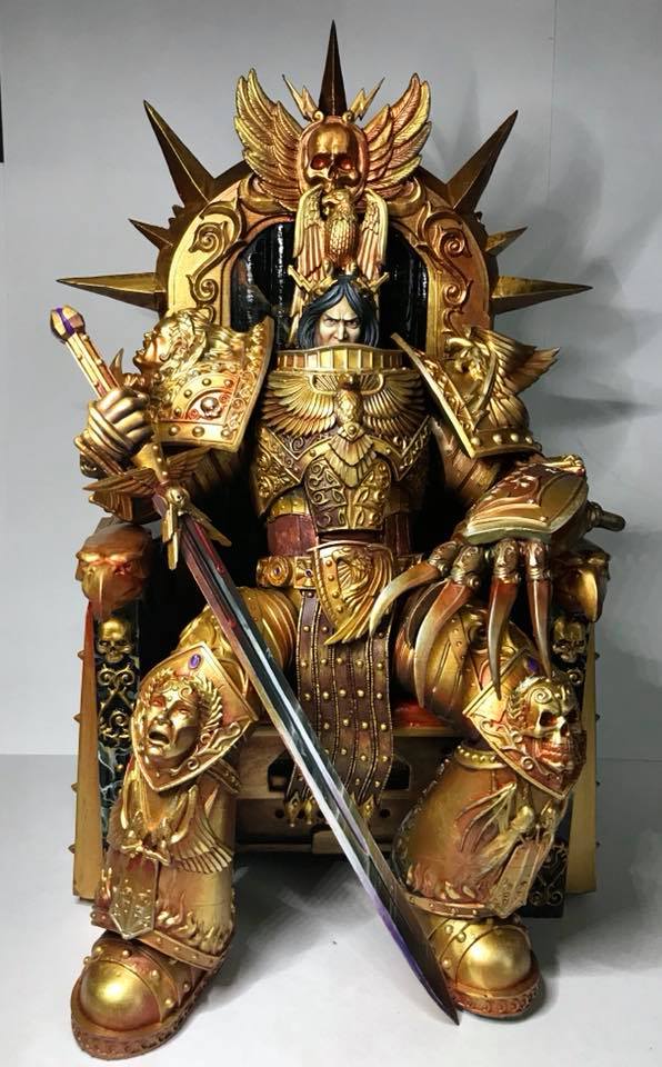 Emperor of Mankind Golden Figurine