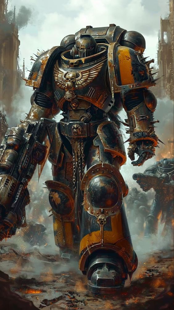 Iron Warriors Chaos Space Marines Art