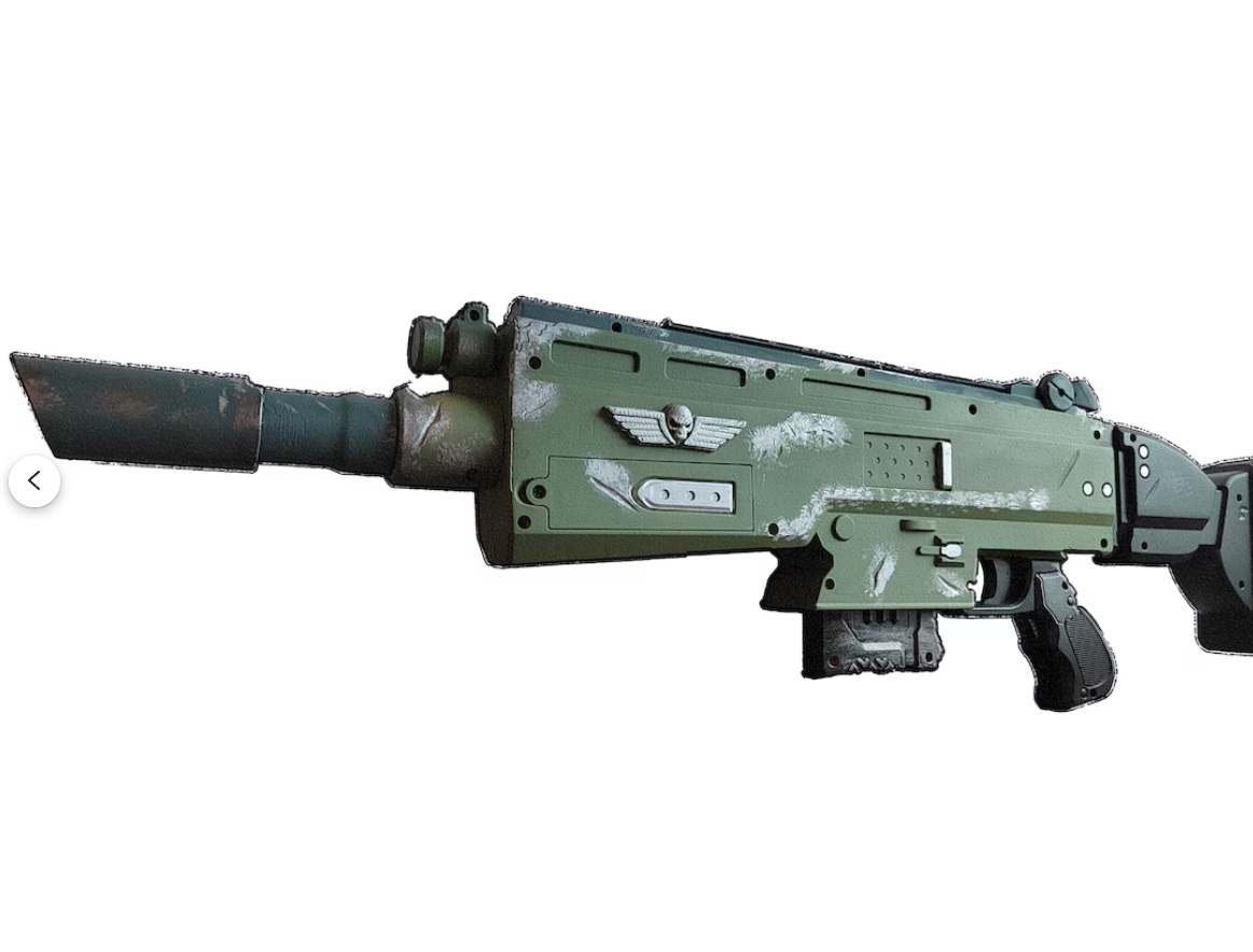 Lasgun Imperial Guardsman Astra Militarum Weapon (Not real but you can buy)