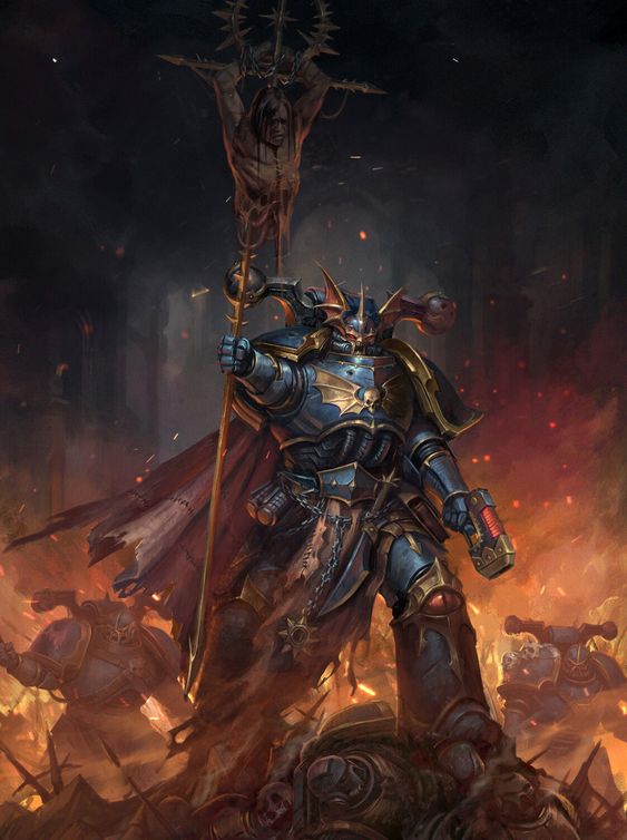 Night Lords Chaos Space Marine Artwork