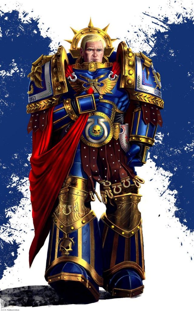 Roboute Guilliman Ultramarines Primarch Artwork Warhammer