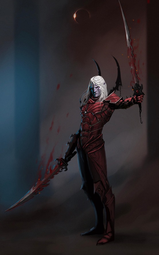 Succubus Drukhari Warrior Art