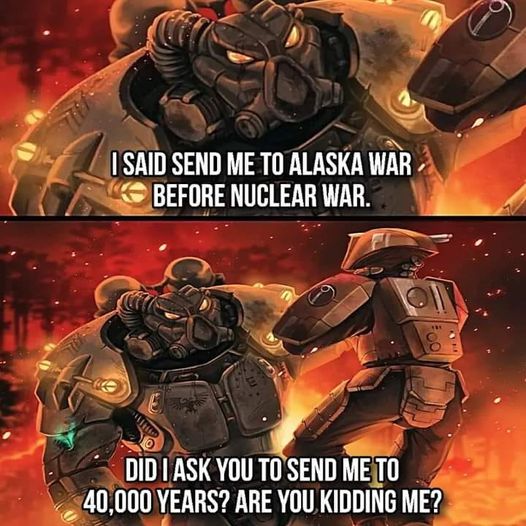 Thunder Warriors vs Tau Empire Humor Meme