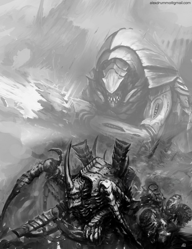 Tyranids Rampage Image Warhammer 40K Xenos