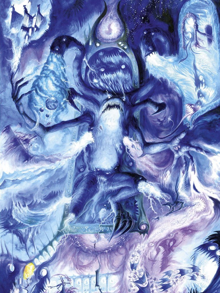 Tzeentch Chaos God Warhammer Oldhammer Art