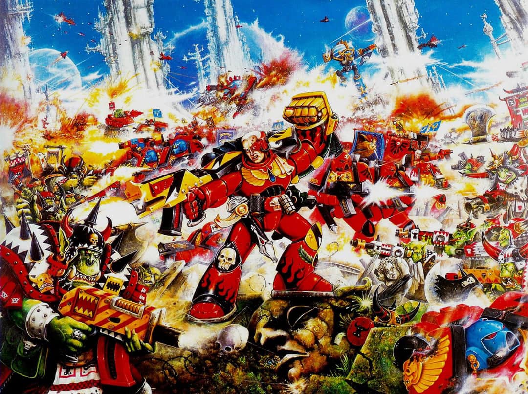 Warhammer 40K Codex Imperialius Blood Angels Oldhammer