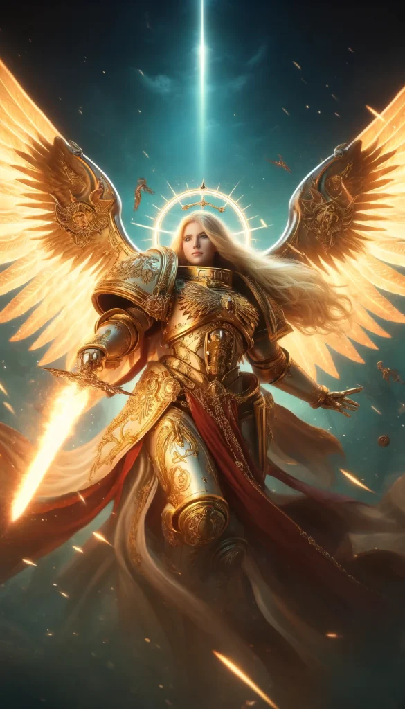 Celestine the Living Saint Exquisite Warhammer Artwork