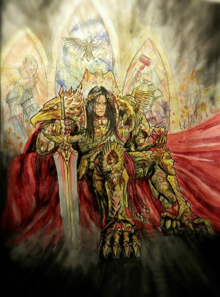 Emperor of Mankind Art