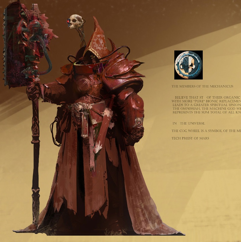 Tech-Priest, Adeptus Mechanicus Artwork