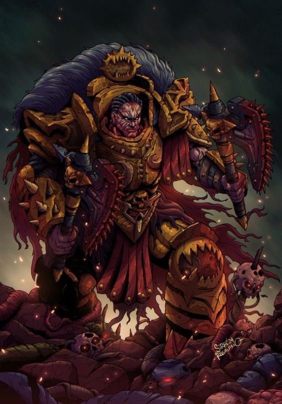 Angron, Daemon Prince of Khorne Cool Art