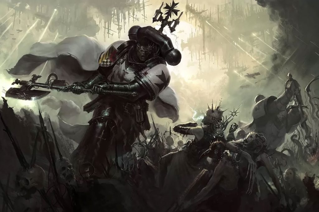 The Black Templars Versus Chaos Cultists