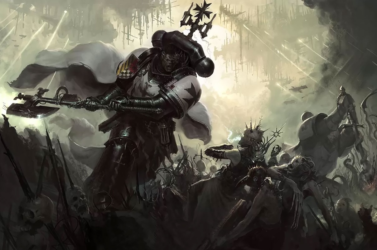 The Black Templars Versus Chaos Cultists