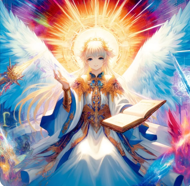 Celestine, the Living Saint, Colorful Depiction