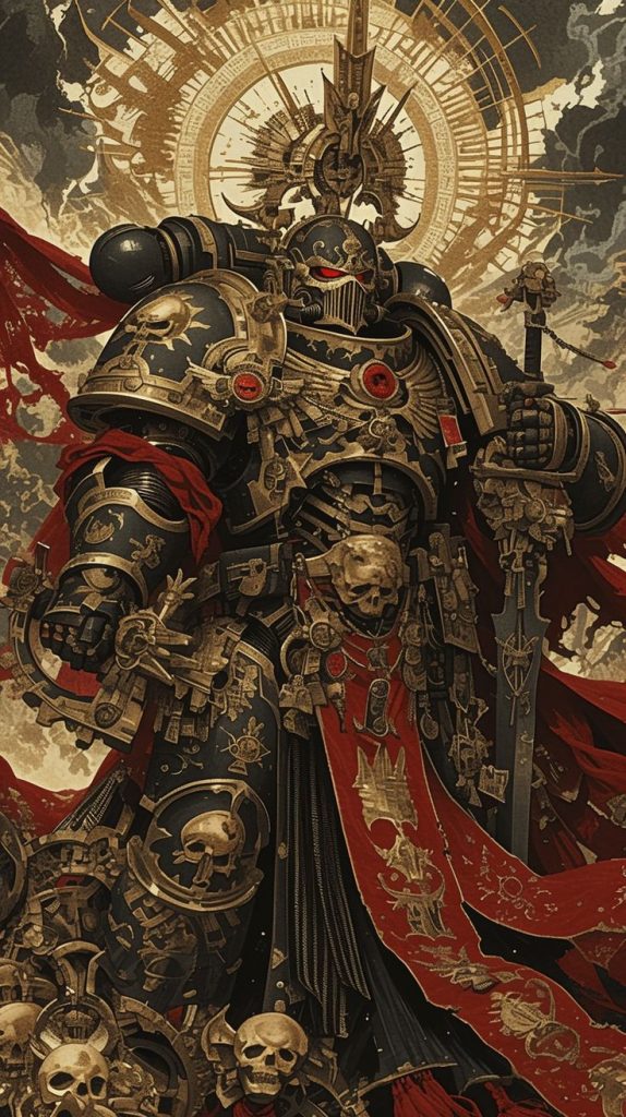 Chaos Space Marine Majestic Artwork