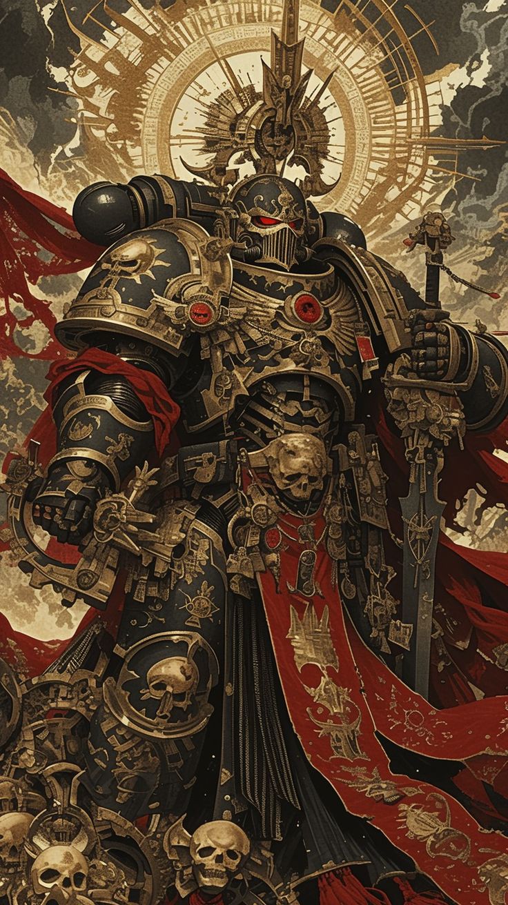 Chaos Space Marine Majestic Artwork