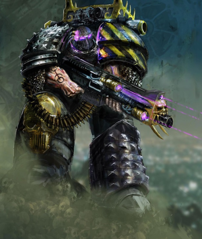 Chaos Space Marine Art