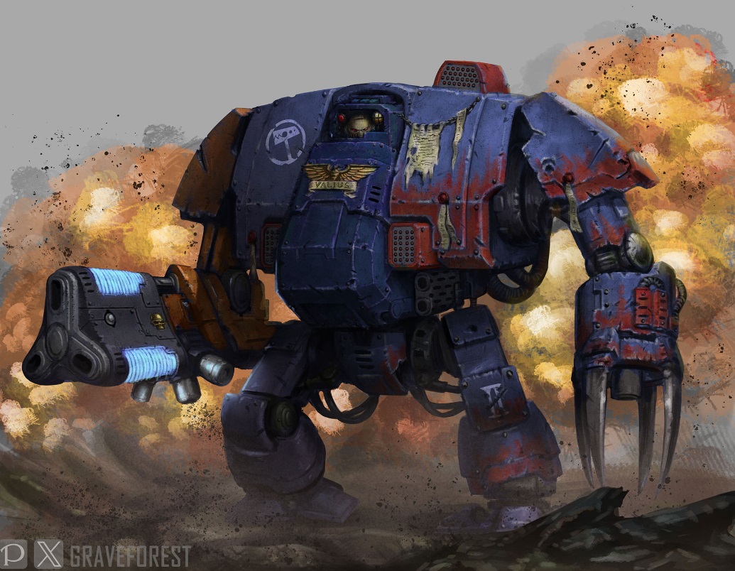 Ultramarine Dreadnought Artwork