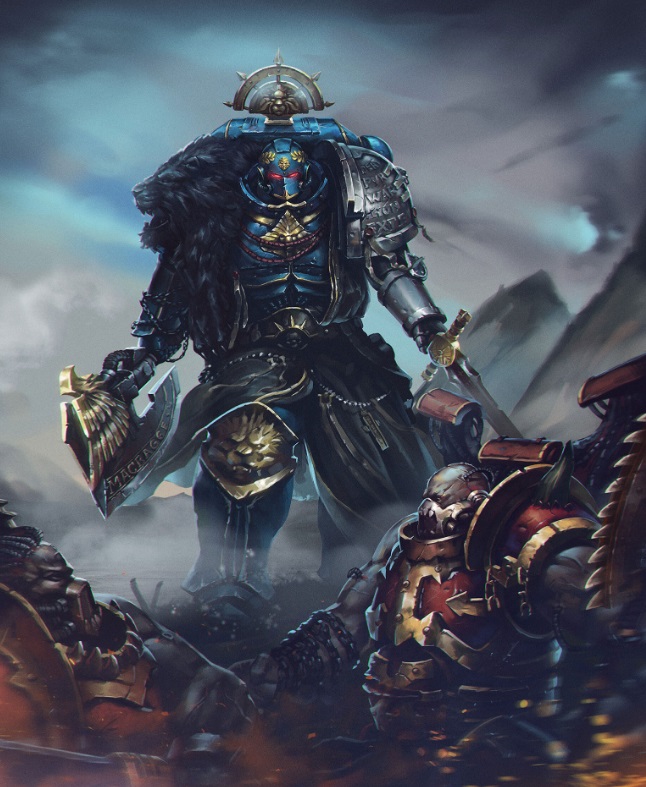 Georgios Primus, Ultramarines Facing Chaos Space Marines