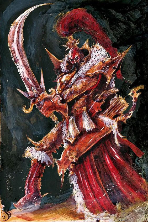 Jaghatai Khan Oldhammer Artwork