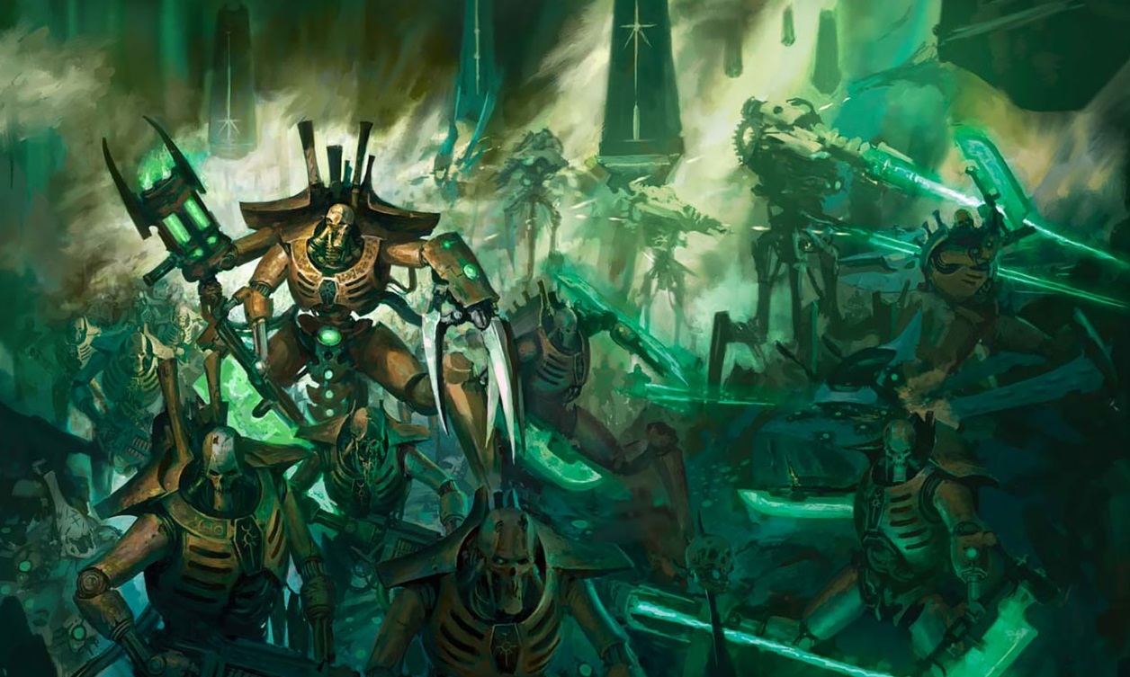 Necrons Cover Warhammer 40k Art