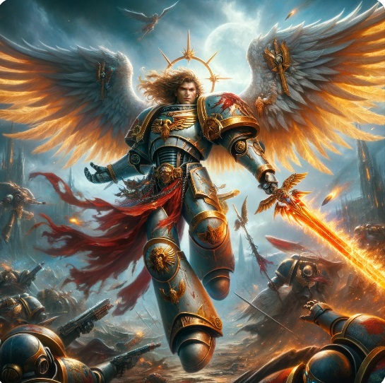 Sanguinius, The Great Angel Art