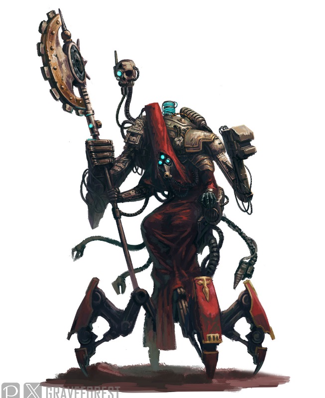 Tech-Priests Dominus, Adeptus Mechanicus Art