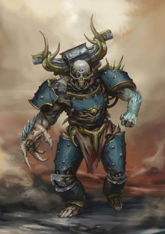 Tzeentch Possessed Follower Warhammer 40k Artwork