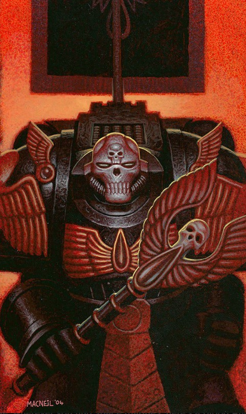 Blood Angel Chaplains Illustration