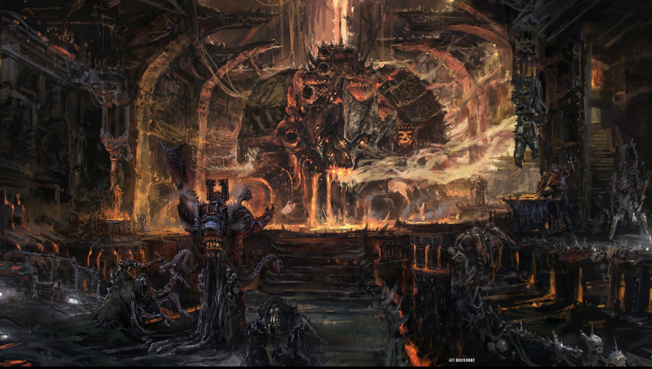 Birth of The Monstrous Engine Megatherion Artwork