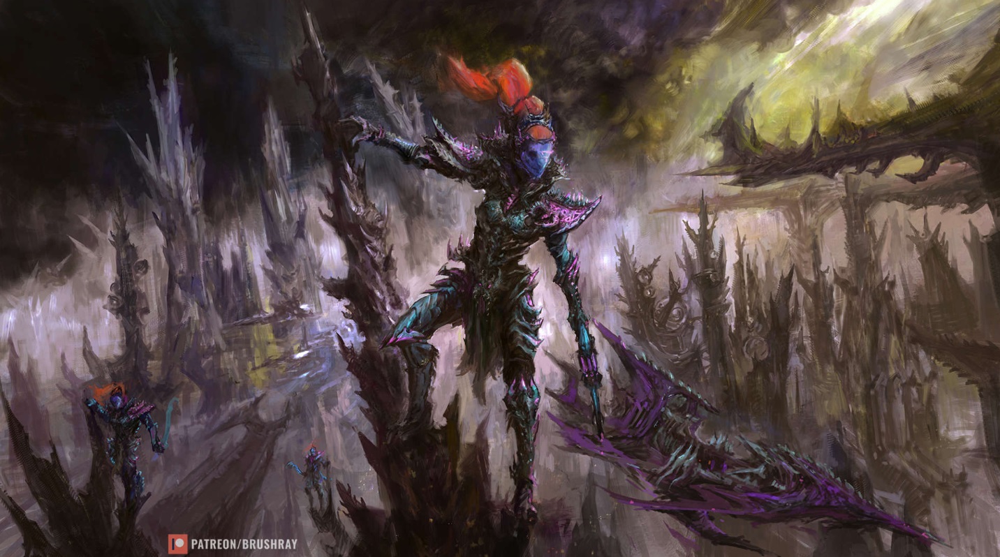 Dark Eldar, Drukhari Artwork