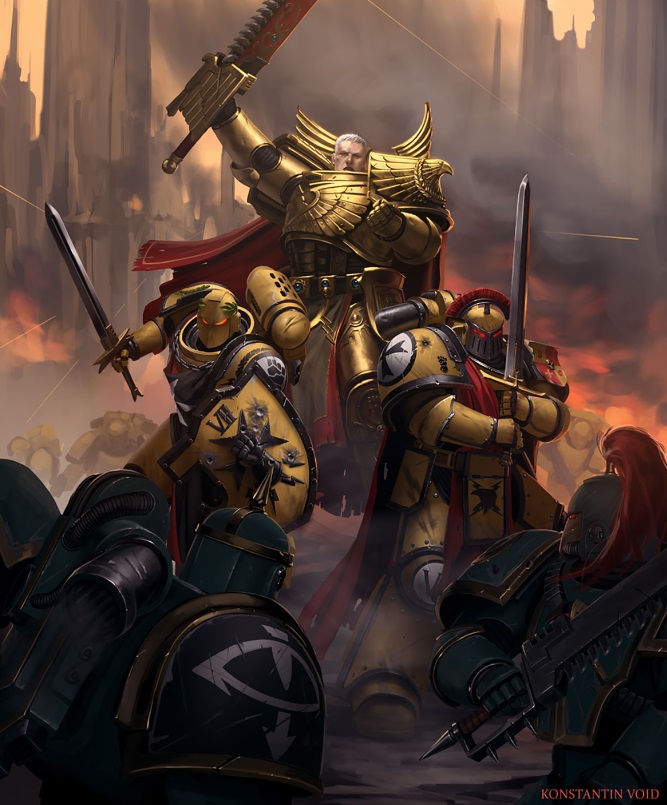 Rogal Dorn, Sigismund & Valrak