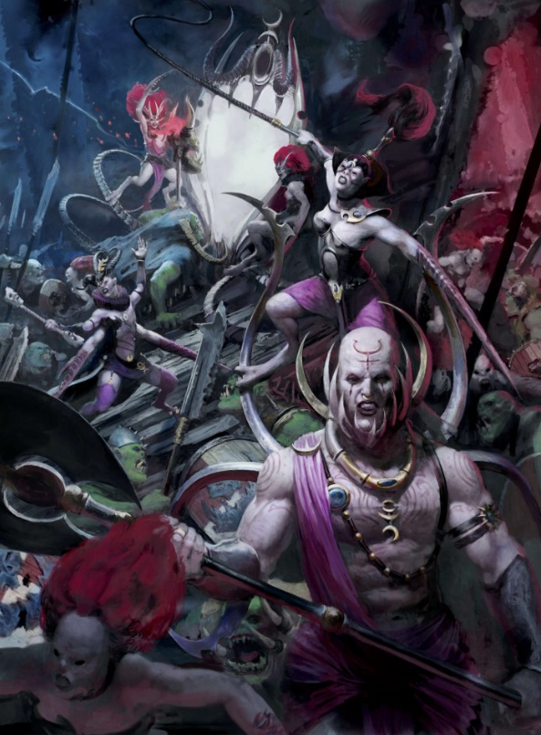 The Heralds of Slaanesh Art