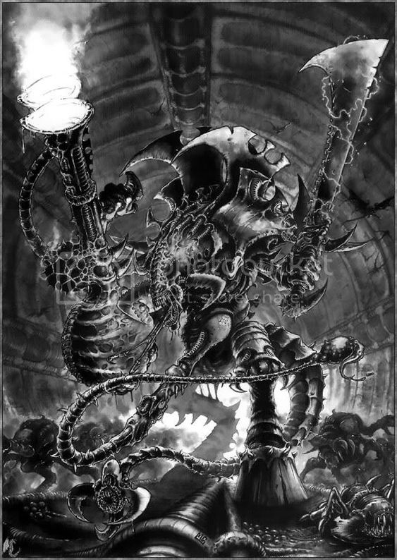 Hive Tyrant Oldhammer Art