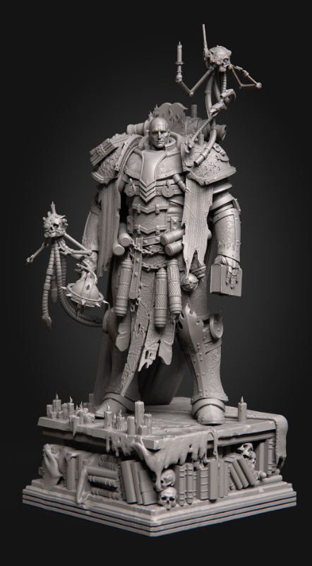 Lorgar Aurelian Pre-Heresy Miniature