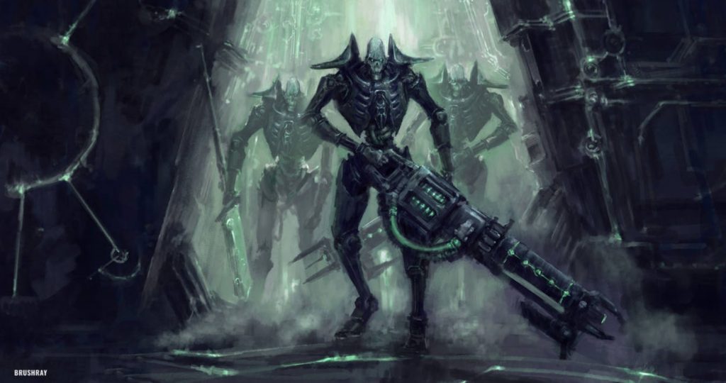 Necrons, The Undying Overlords of Warhammer 40K Art