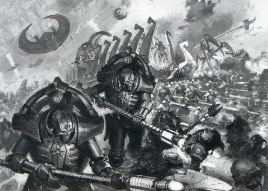 Necrons Classic Oldhammer Artwork