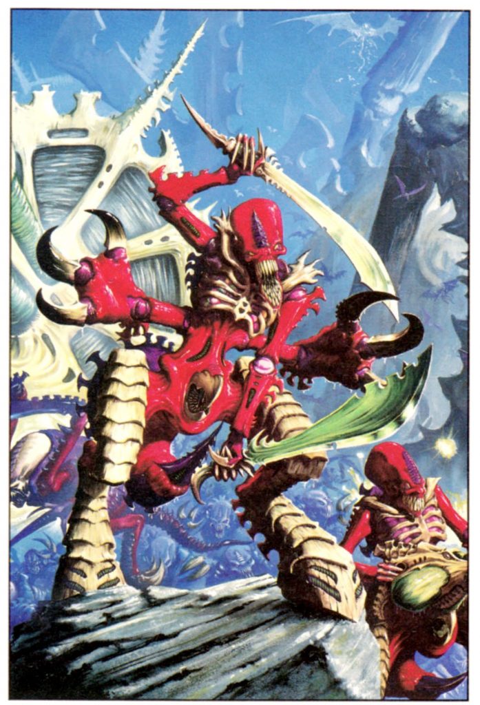 Oldhammer Tyranid Warriors Amazing Artwork