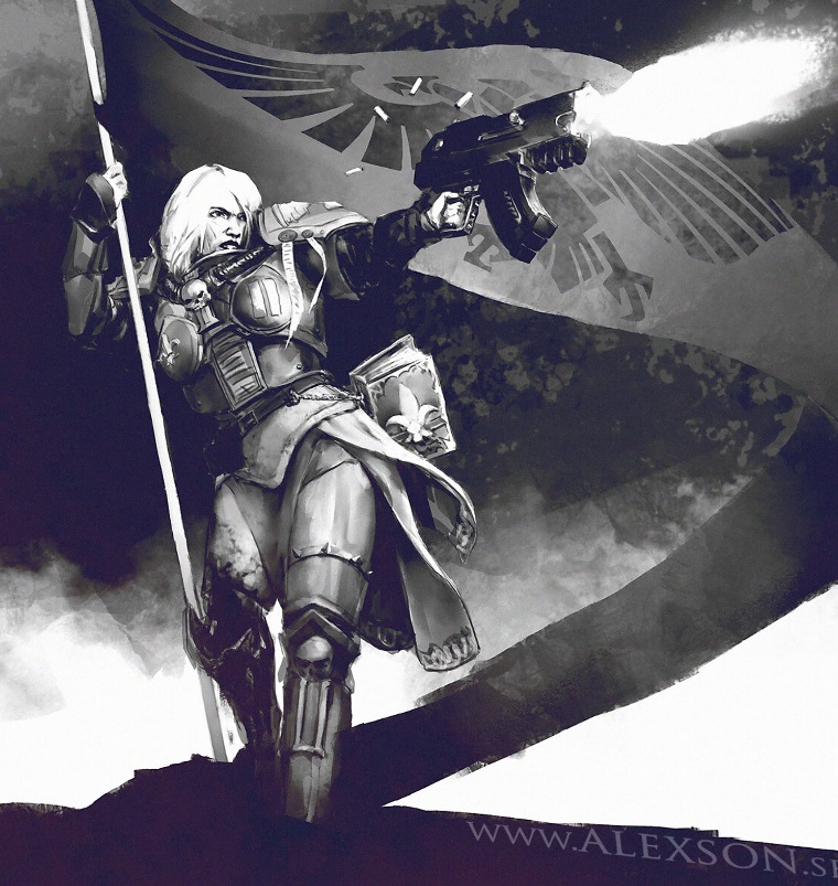 Sisters of Battle Art #3