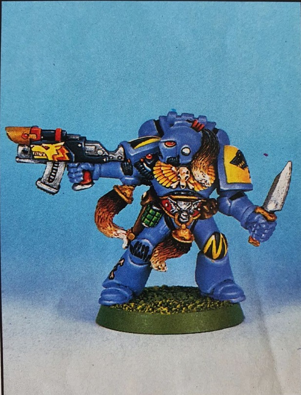 Space Wolves Space Marines Miniature Oldhammer Era