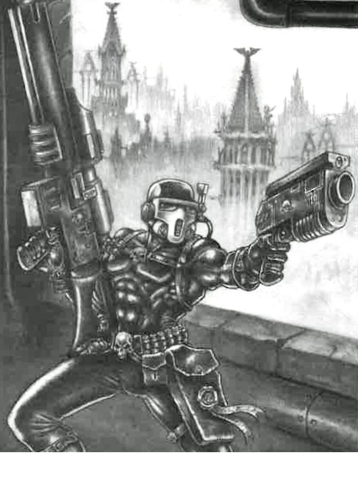 Vindicare Assassin, Officio Assassinorum, Oldhammer, Art