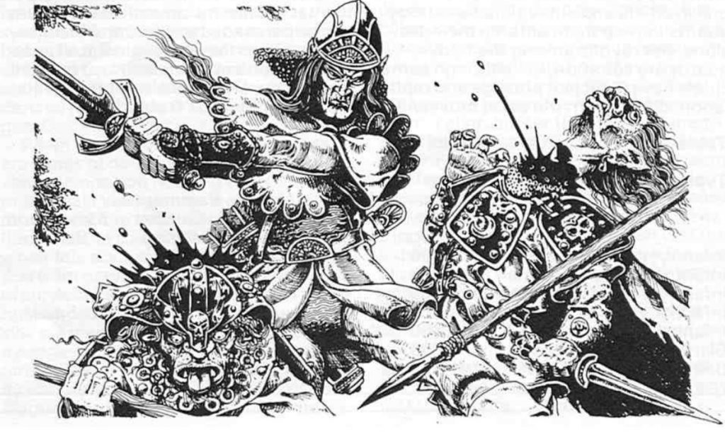 Cities of Sigmar Warrior Against Enemy White Dwarf Oldhammer