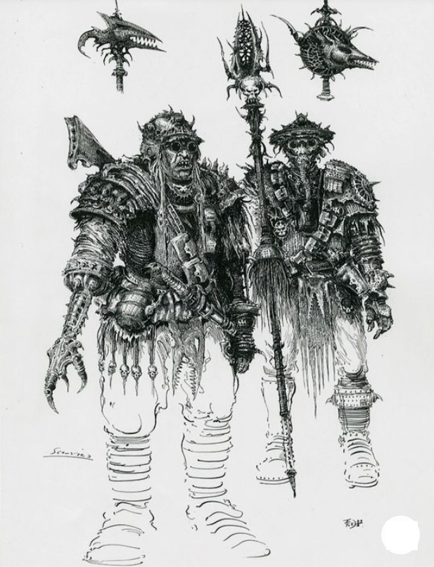 Scavvies Character Sketches Oldhammer Art