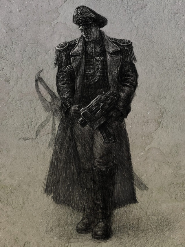 Warhammer 40K Commissar Fan Art