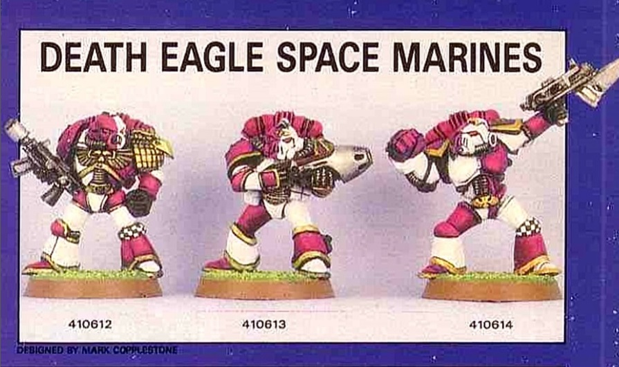 Death Eagles Space Marines Miniatures Oldhammer