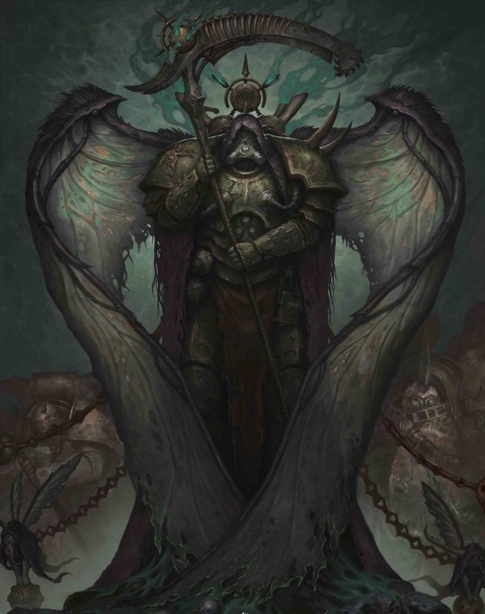 Daemon Primarch Mortarion: A Chilling Depiction