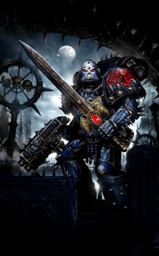 Night Lords Chaos Space Marine Artwork