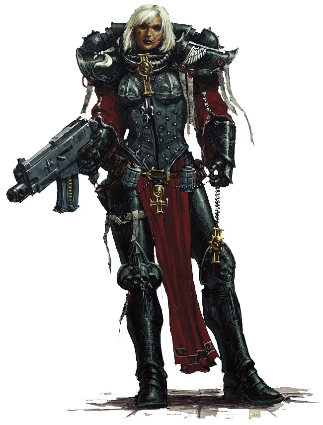 The Resolute Adepta Sororitas Sister in Combat Gear