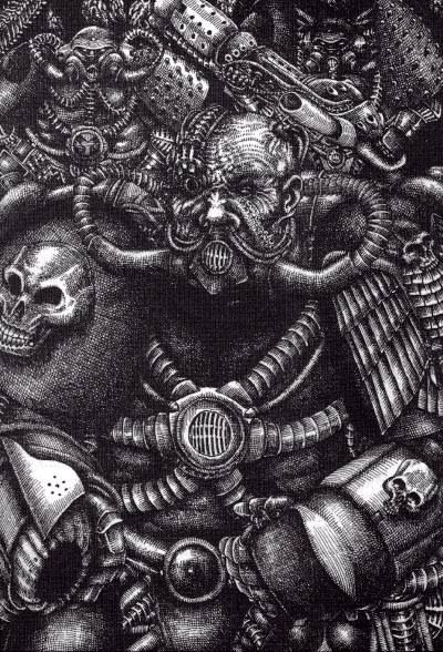 Chaos Space Marines Oldhammer Art