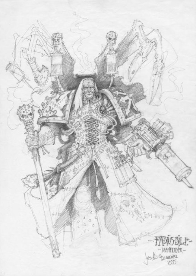 Fabius Bile Oldhammer Art