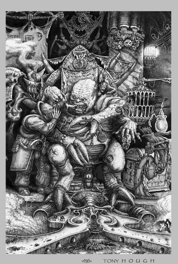 Genestealer Patriarch Oldhammer Art